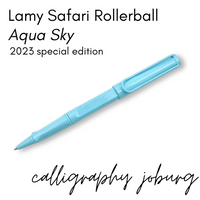 Lamy Safari Rollerball - Aqua Sky