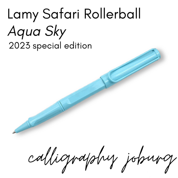 Lamy Safari Rollerball - Aqua Sky