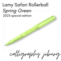 Lamy Safari Rollerball - Spring Green