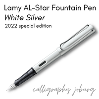 Lamy AL-Star Fountain Pen - White Silver (2022 Special Edition)