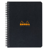 Rhodia A5 Wirebound Notebook - Lined (black cover)