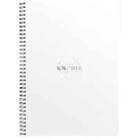 Rhodia A5 Wirebound Notebook - Lined (white cover)