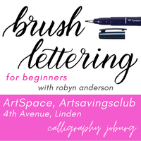 Brush Lettering Basics - 27 February