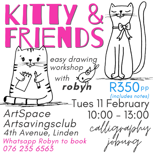 Kitty & Friends Drawing Workshop - 11 Feb