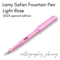 Lamy Safari Fountain Pen -  Light Rose