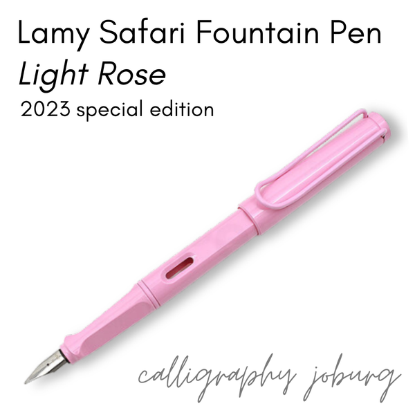 Lamy Safari Fountain Pen -  Light Rose