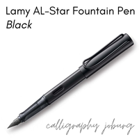 Lamy AL-Star Fountain Pen - Black