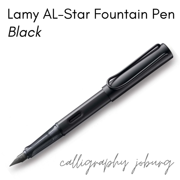 Lamy AL-Star Fountain Pen - Black