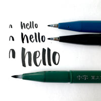 Pentel Pigment Ink Brush Pen - Medium