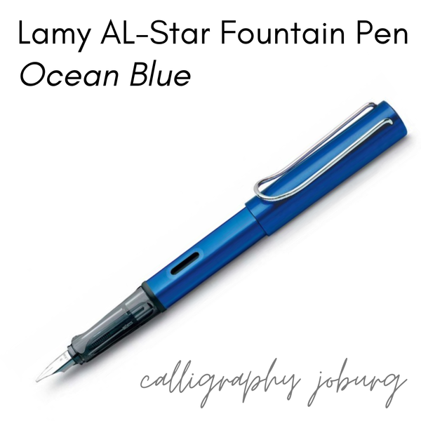 Lamy AL-Star Fountain Pen - Ocean Blue