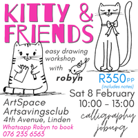 Kitty & Friends Drawing Workshop - 8 Feb