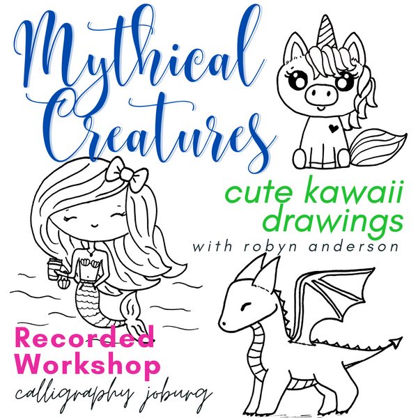 Mythical Creatures Drawing Workshop (recording)
