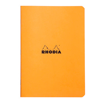 Rhodia Staplebound A5 Notebook - Lined (orange cover)