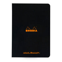 Rhodia Staplebound A5 Notebook - Dot (black cover)