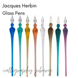 Jacques Herbin Glass Pens