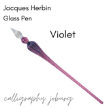 Jacques Herbin Glass Pens