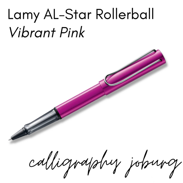 Lamy AL-Star Rollerball - Vibrant Pink