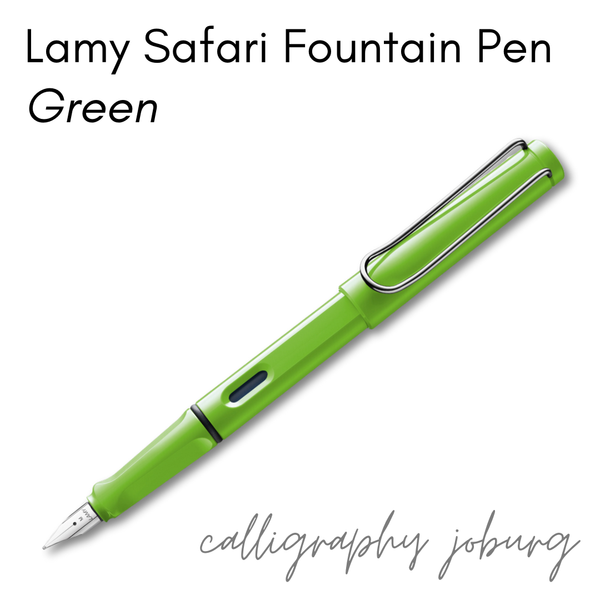 Lamy Safari Fountain Pen - Green