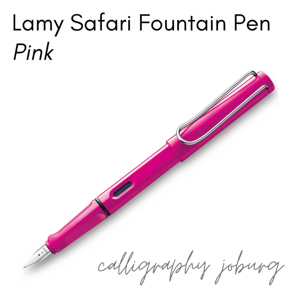 Lamy Safari Fountain Pen - Pink