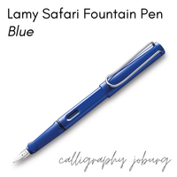 Lamy Safari Fountain Pen - Blue