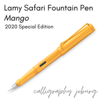 Lamy Safari Fountain Pen - Mango