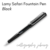 Lamy Safari Fountain Pen - Black