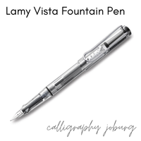 Lamy Safari Fountain Pen - Vista (clear)