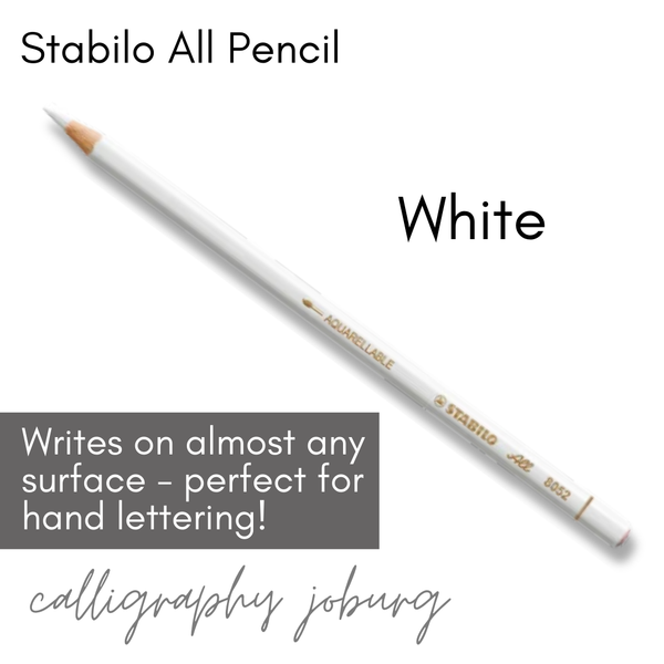 Stabilo All Pencil - White