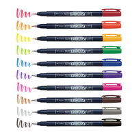 Tombow Fudenosuke Brush Pens - COLOURS (singles)