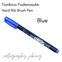 Tombow Fudenosuke Brush Pens - COLOURS (singles)