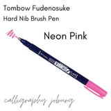 Tombow Fudenosuke Brush Pens - NEONS (singles)