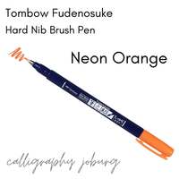 Tombow Fudenosuke Brush Pens - NEONS (singles)