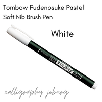 Tombow Fudenosuke Brush Pens - PASTELS (singles)