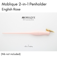 Moblique 2-in-1 Penholder - English Rose