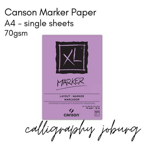 Canson Marker Paper 70gsm - 20 x A4 sheets