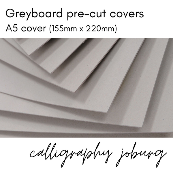 Greyboard Pre-Cut Covers A5 (155 x 220mm)
