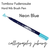 Tombow Fudenosuke Brush Pens - NEONS (singles)