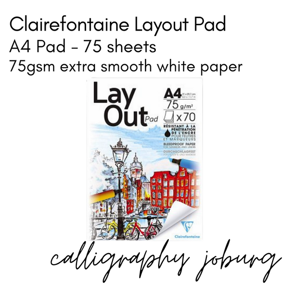 Clairefontaine Layout Pad 75gsm