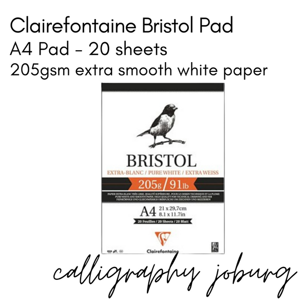 Clairefontaine Bristol Pad 205gsm
