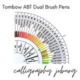 Tombow ABT Dual Large Brush Pens - COLOURS