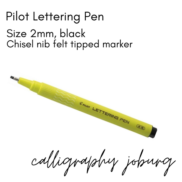 Pilot Calligraphy Markers