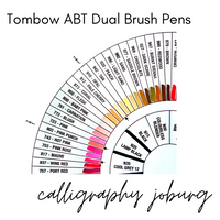 Tombow ABT Dual Large Brush Pens - COLOURS