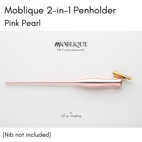 Moblique 2-in-1 Penholder - Pink Pearl