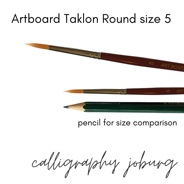 Art Board Golden Taklon - Round size 5