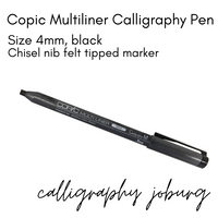 Copic 4mm Calligraphy Markers (CM)