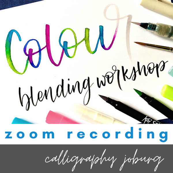 Colour Blending Workshop with Robyn (recording)
