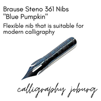 Nib - Brause Steno 361 Blue Pumpkin