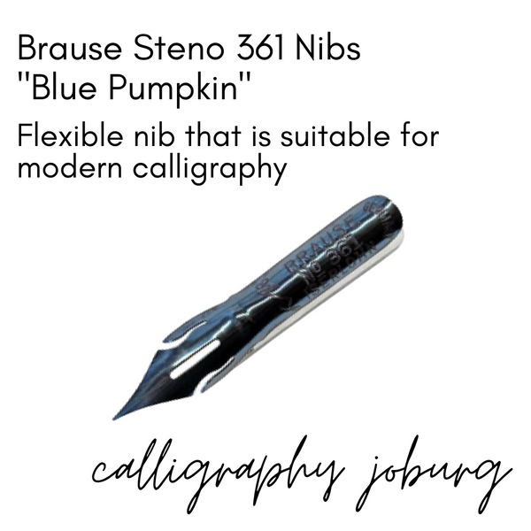 Nib - Brause Steno 361 Blue Pumpkin