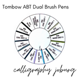 Tombow ABT Dual Large Brush Pens - NEUTRALS