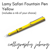 Lamy Safari Fountain Pens - Yellow